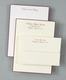 Wine Hand-Bordered Letter Sheets - Raised Ink Image 1 of 2